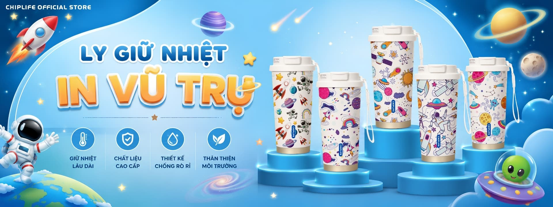 Ly giữ nhiệt và sản phẩm quà tặng của CHIPLIFE